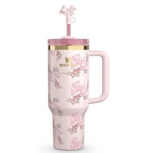 The Stanley x LoveShackFancy Holiday Quencher 40 oz